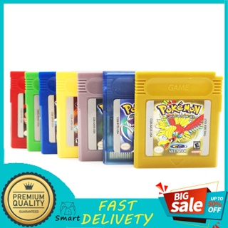 Cartucho De Cartões De Jogo Para Nintendo Pokemon GBC game Boy Color Versão Pokemon GBC Cartão De Jogo em Oferta na Shopee