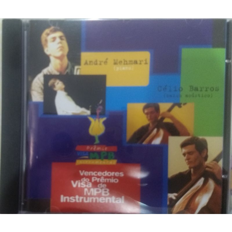 CD Vencedores do prêmio Visa de MPB instrumental - André Mehmari e Célio Barros.