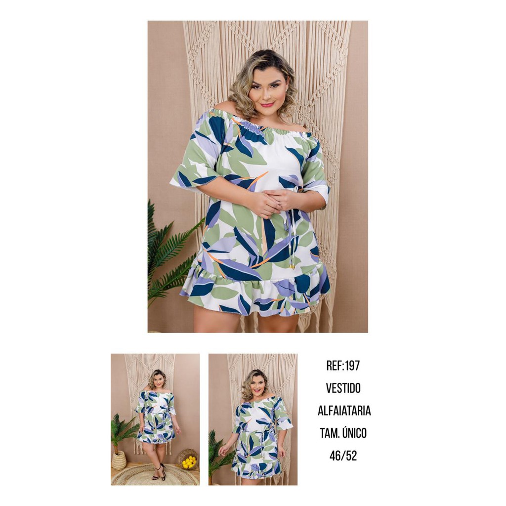 vestido ciganinha para gorda