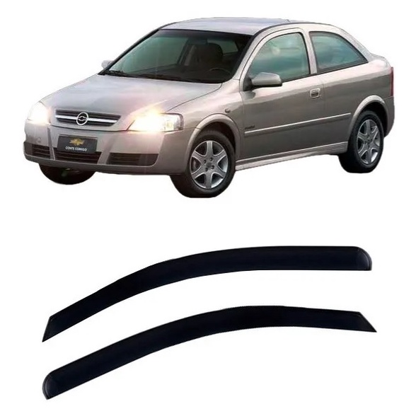 Jogo Calha De Chuva Defletor Astra HATCH ANO 1999 A 2011 - 80.003A