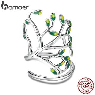 Bamoer 925 925 Sterling Silver Fashion Ring Tree scr454