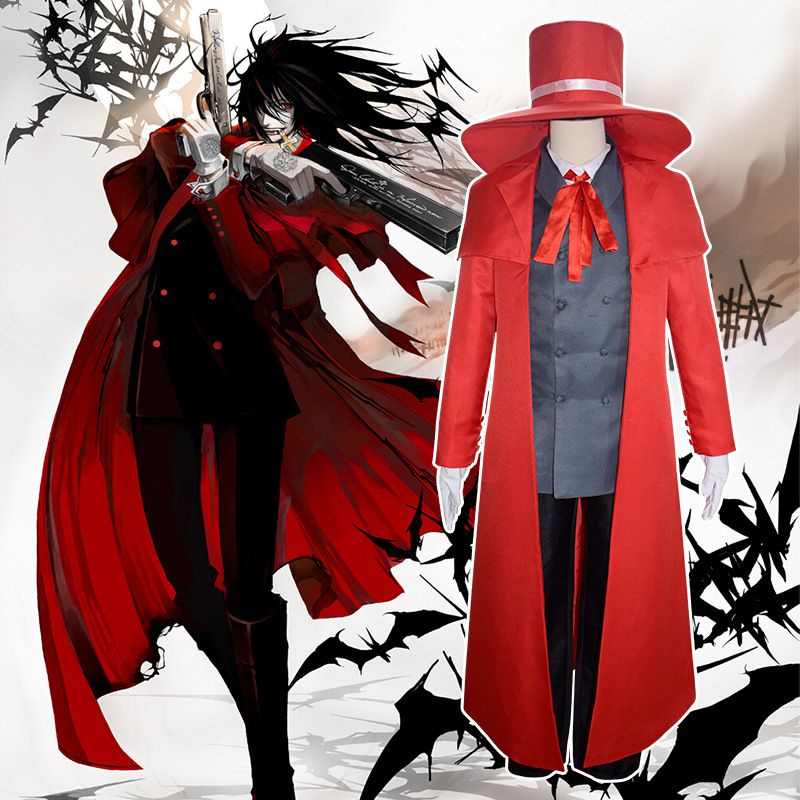 Hellsing Ultimate Alucard Cosplay Costume Halloween Christmas Party ...