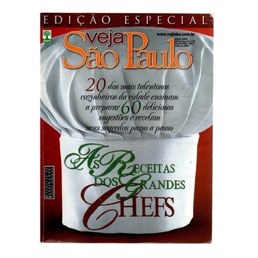 Revista Veja São Paulo As Receitas Dos Grandes Chefes# 68