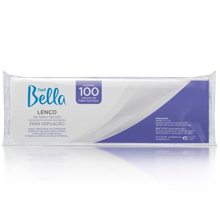 Lenço Para Depilação Depil Bella 100 Folhas