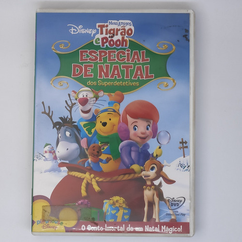 Dvd Disney Tigrão E Pooh Especial De Natal Dos Superdetetive | Shopee Brasil