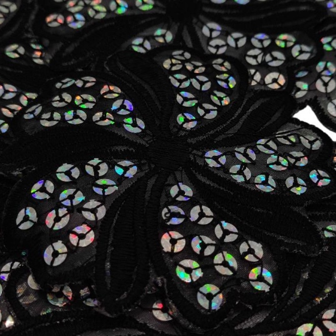 2 peças de bord,ado termocolante flor de organza com paetê patch customização lindo! 409 cx38