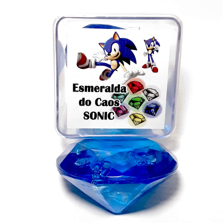 Esmeralda Do Caos Sonic - A Pronta Entrega