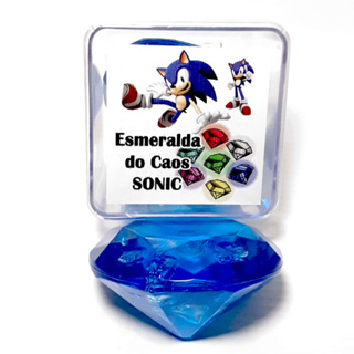 Esmeralda Do Caos Sonic - A Pronta Entrega em Oferta na Shopee