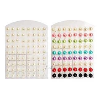 Kit 72 Pares Brincos De Perolas colorido Atacado Revenda Lembrança de Casamento em Oferta na Shopee