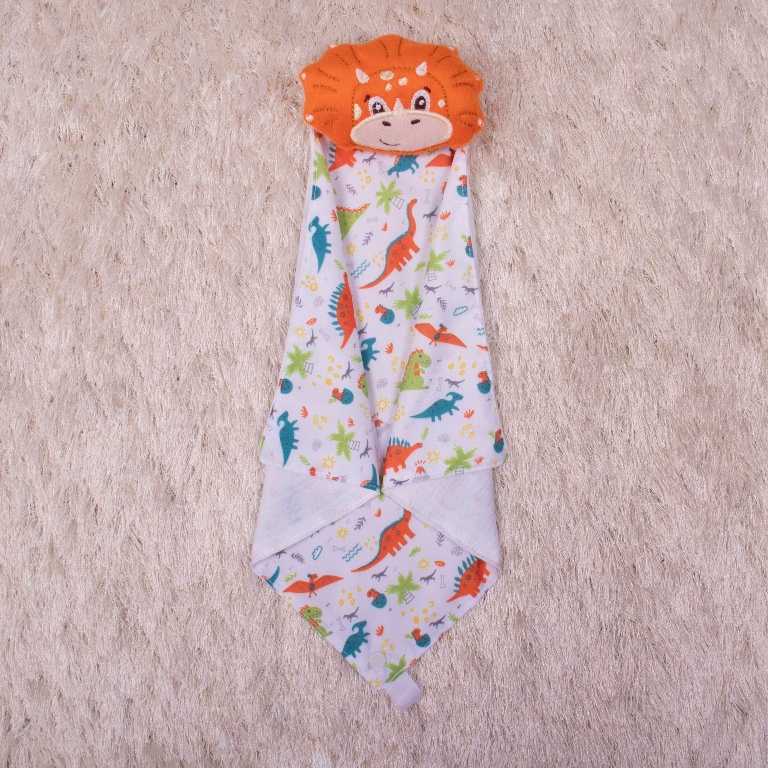 Naninha Com Prendedor De Chupeta Para Bebe Dino em Oferta na Shopee