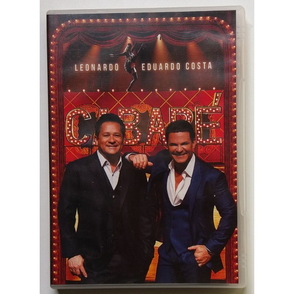 Dvd Leonardo E Eduardo Costa: Cabaré - Usado