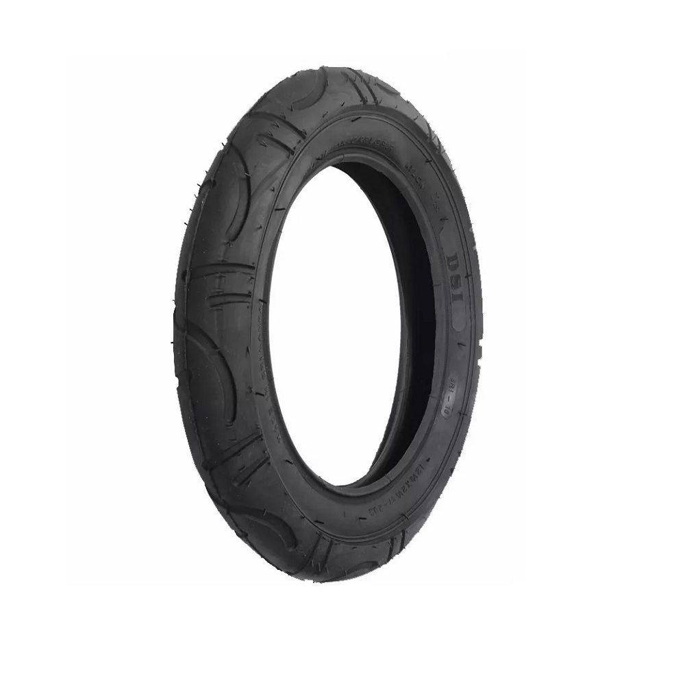 Pneu Dsi Slick Preto Aro 12 1/2 X 2 1/4 Bicicleta Carrinho