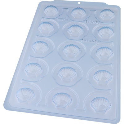 Forma Bwb Sp253 Concha Shell Especial  Silicone 3 Partes Profissional Cod-3512  (Sp Especial)