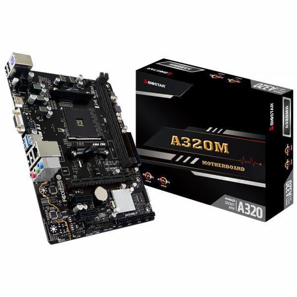 Placa Mãe Biostar A320MH Socket AM4 / VGA / DDR4