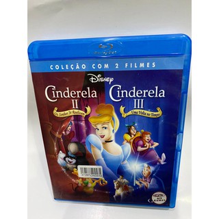 CINDERELA 2 E CINDERELA 3 - BLURAY USADO