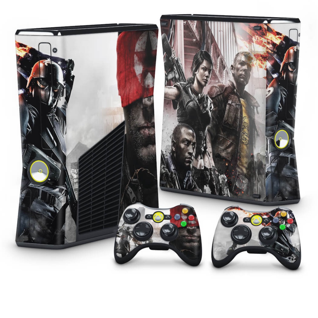 Skin Xbox 360 Slim Adesivo - Homefront
