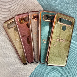 Capinha Metalizada Brilhosa / LG K61 / Capa Case Anti Impacto Feminina (CF37)