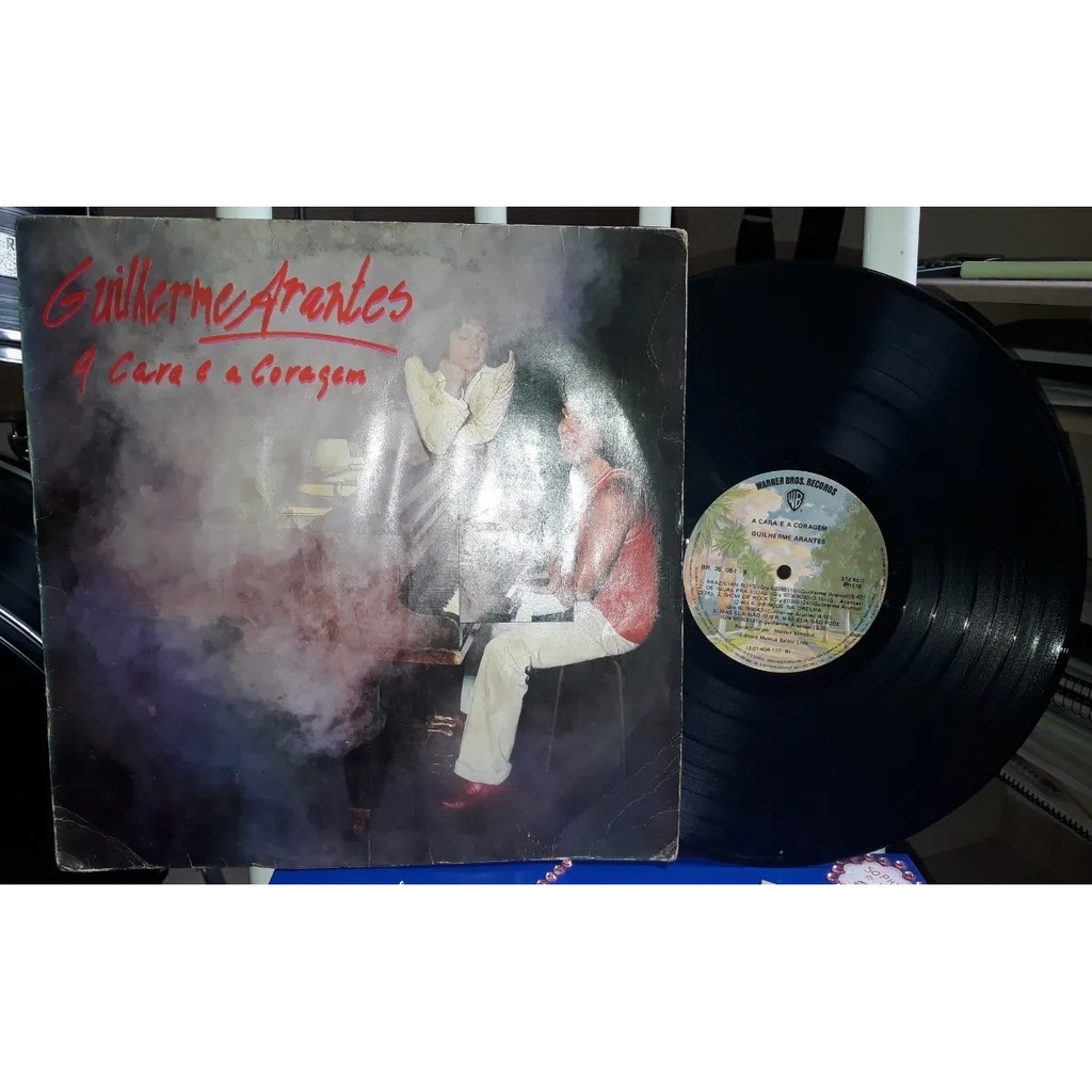 Lp disco Vinil Guilherme Arantes A Cara E A Coragem 1978 Mpb
