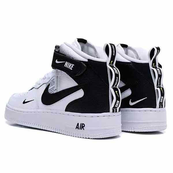 Bota Nk Air Force 1 Mid Lv8 Cano Alto Branco/Branco