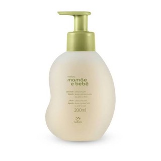 Sabonete Líquido Tradicional Mamãe e Bebê Natura 200ml ou Refil 200ml Linha Mamãe e Bebê Natura