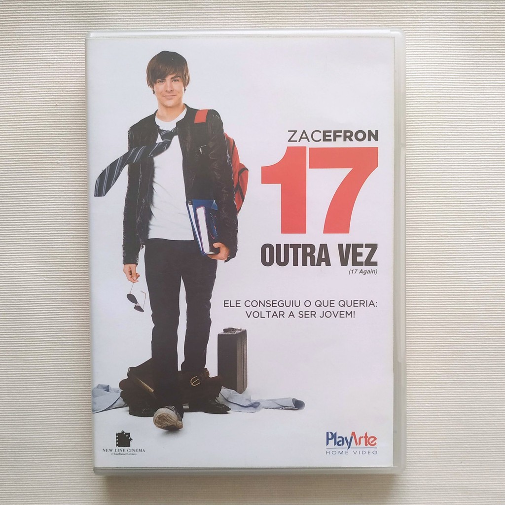 DVD 17 Outra Vez Shopee Brasil