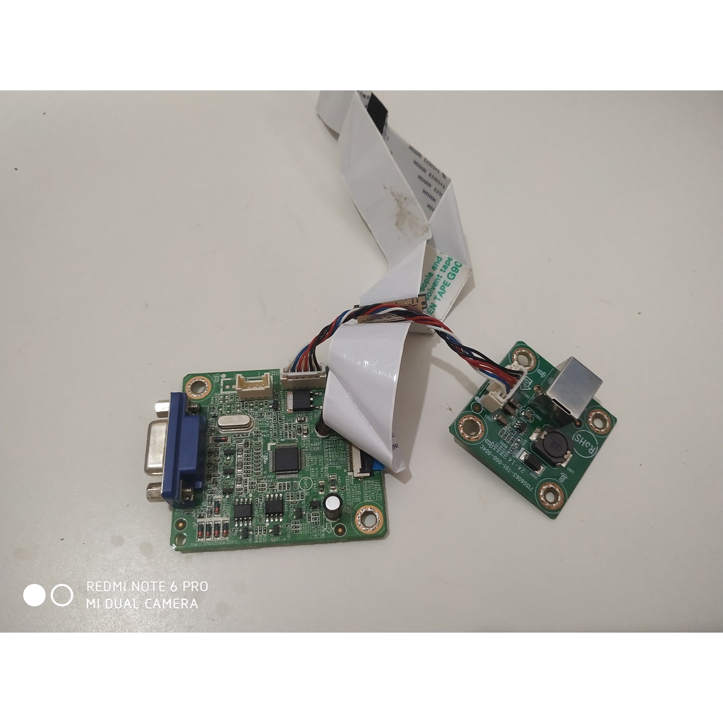 Kit Placa Logica Completo Monitor Aoc E1670swu 40 pinos