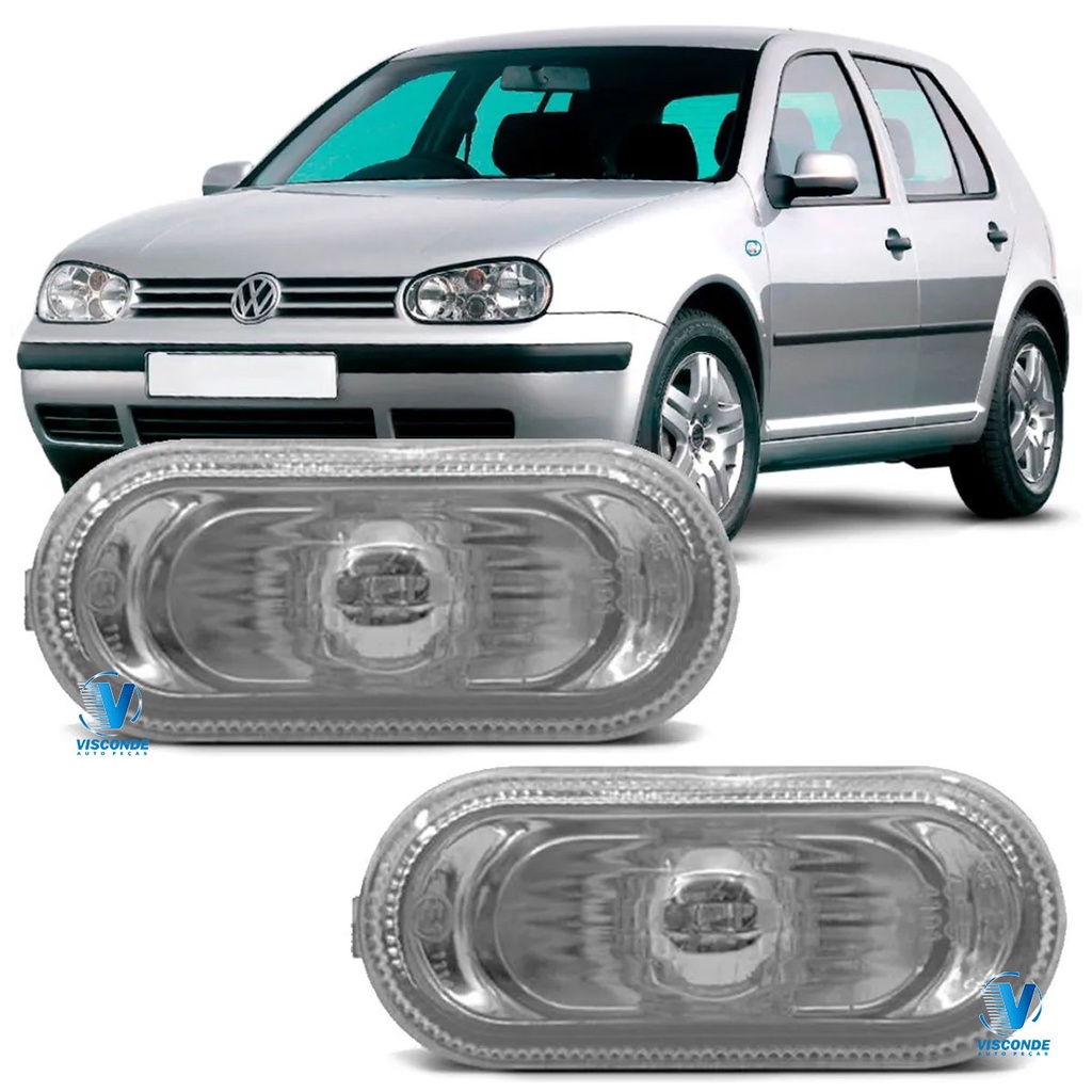 Par Lanterna Pisca Paralama Seta Golf 1998 1999 2000 2001 02 2003 2004 2005 2006 2007 Polo Passat Bora Lateral Amarok