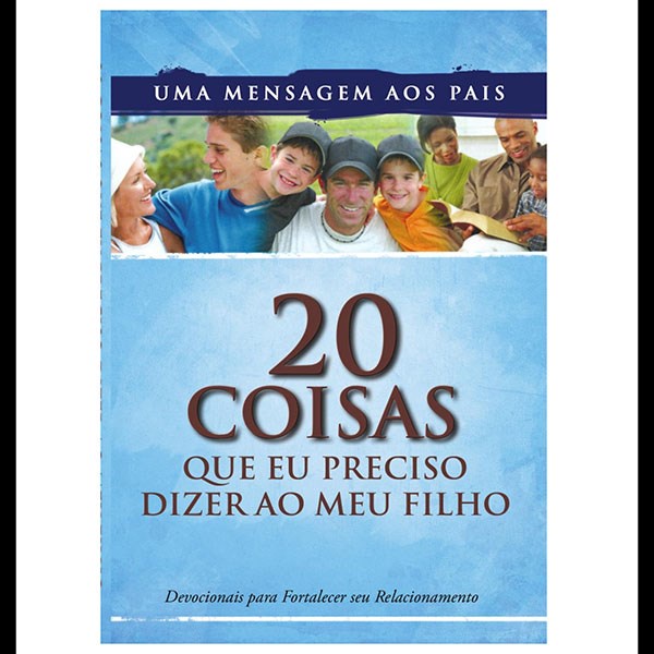 20 Coisas Que Eu Preciso Dizer ao Meu Filho | Free man Smith em Oferta na Shopee