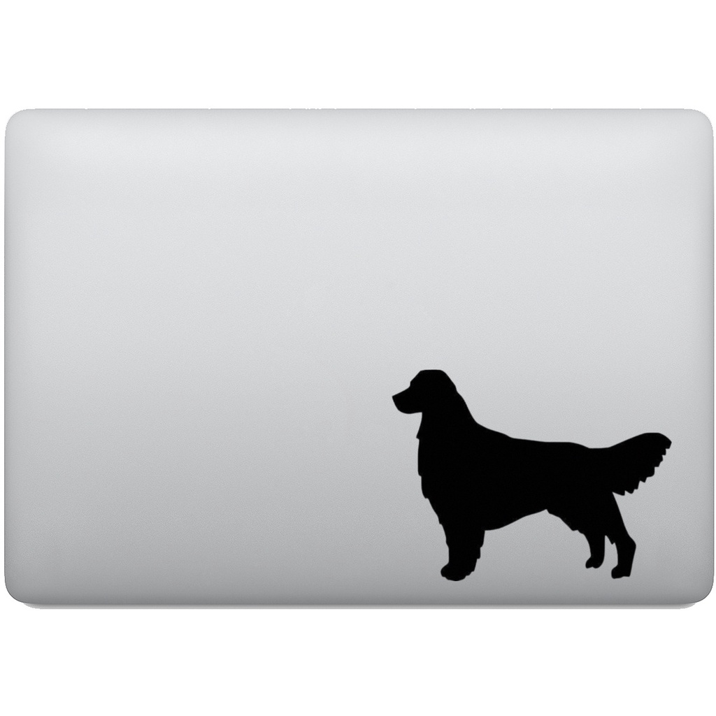 Adesivo de Notebook Cachorro Raça Golden Retriver