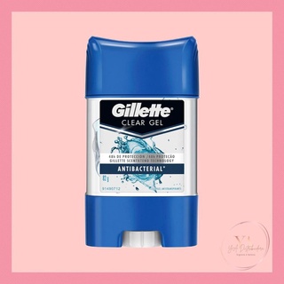 Desodorante Antitranspirante Gillette Clear Gel Antibacterial 82g