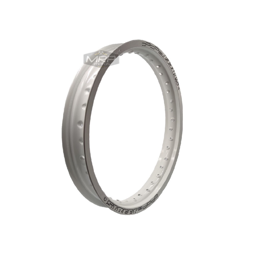 Aro Unitário Roda Viper Alumínio Modelo Street 21x185 Branco