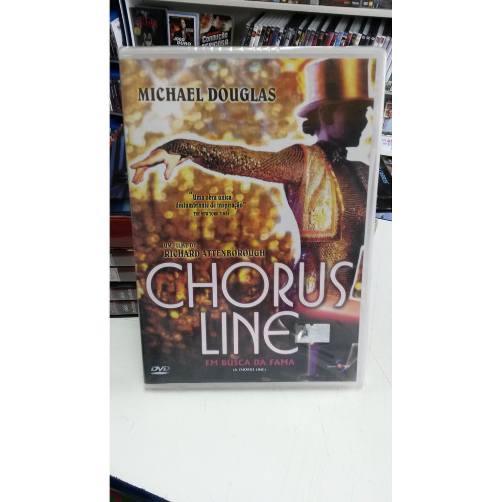 Dvd Original Do Filme Chorus Line - Em Busca Da Fama