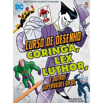 Supervilões DC Comics - Curso de Desenho em Oferta na Shopee