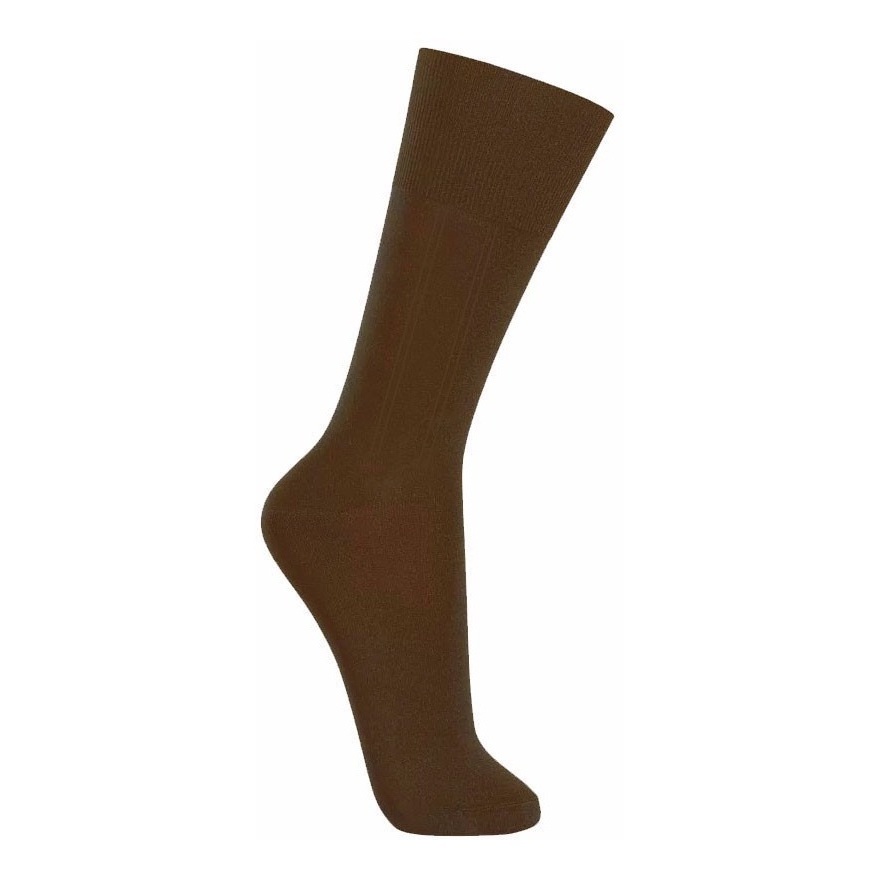 Kit 3 Meias Social Cano Médio S1 – Marrom - Men Clothes