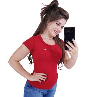 Blusas Femininas Elegante Moda Blogueira P M G Promoção