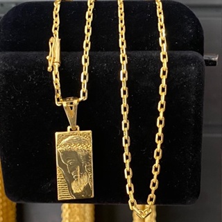 Cordão Colar Masculina Cadeado 3mm LIGA MOEDA ANTIGA com banho de OURO em Oferta na Shopee