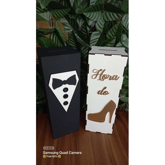 Cofre hora da gravata, hora do sapatinho, operação lua de mel em Oferta na Shopee