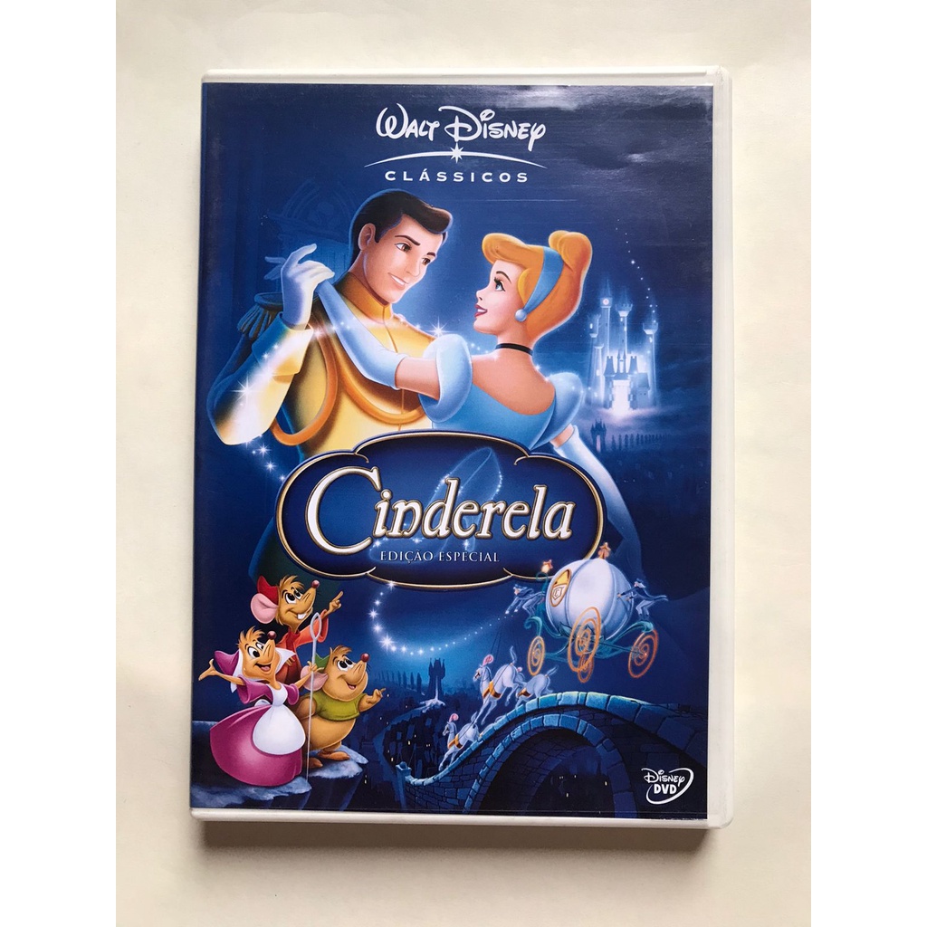 Dvd Cinderela Edição Especial Walt Disney Mc883