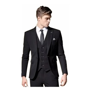 Blazer+calça+colete -Oxford- Slim Fit- Corte Italiano Elegante Conjunto Convidado Formatura Futebol