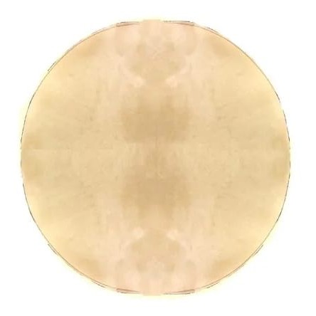 Pele De Cabra Couro Disco 50cm Para Atabaques Conga