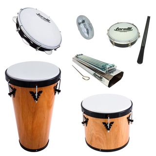 KIT SAMBA REPIQUE TIMBA PANDEIRO RECO TAMBORIM