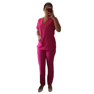Conjunto Pijama Hospitalar Scrub Cirúrgico Feminino
