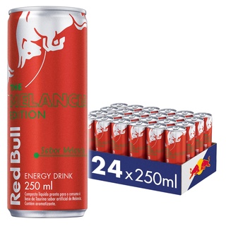 Energético Red Bull Energy Drink Melancia Edition 250 ml - 24 latas