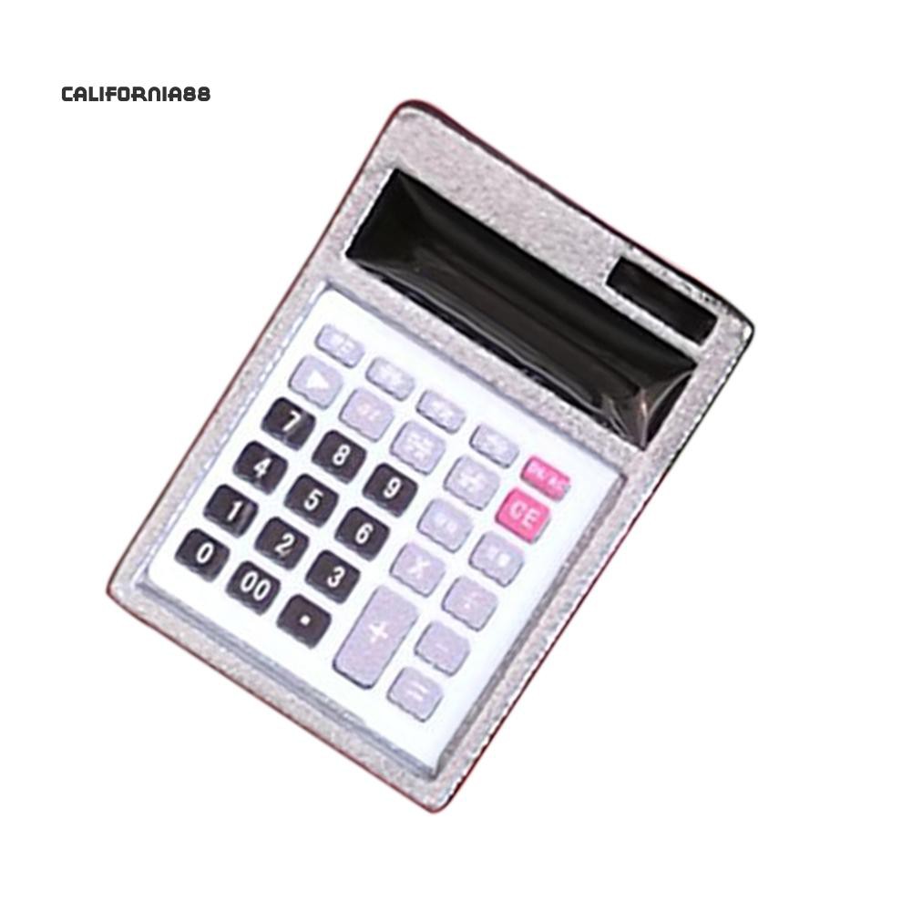 1:12 Dollhouse Metal Calculator Home Office School Miniature  Accessory Decor