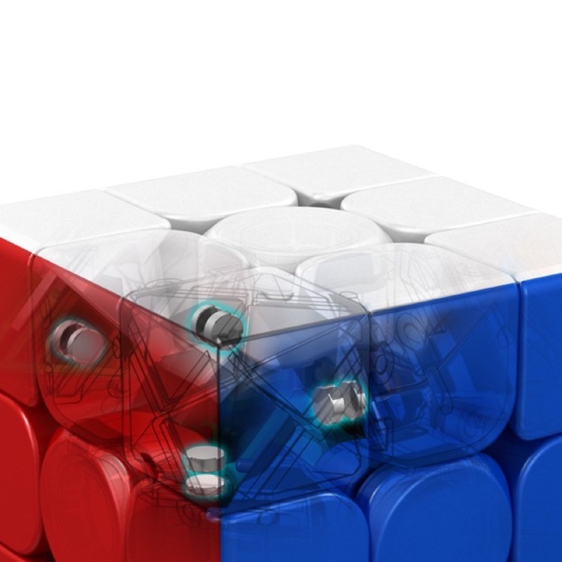 Cubo mágico 3x3 Magnético Moyu Meilong M