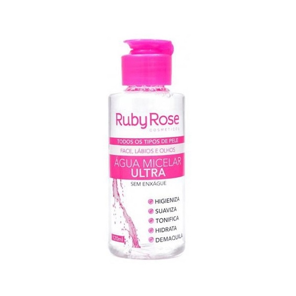 Agua Micelar Ruby Rose Ultra 120 Ml em Oferta na Shopee