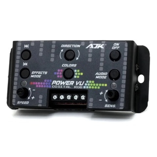 Nova Central Power Vu Ajk P/ Farol Rgb Ritmico Medidor Audio em Oferta na Shopee