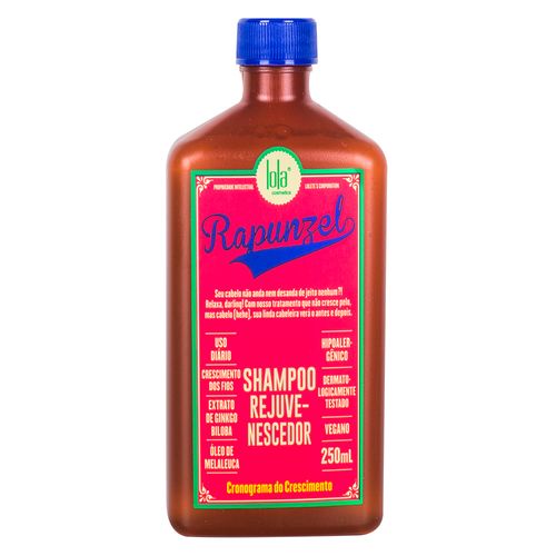 Shampoo Rapunzel De Crescimento - Lola Cosmetics 250ML