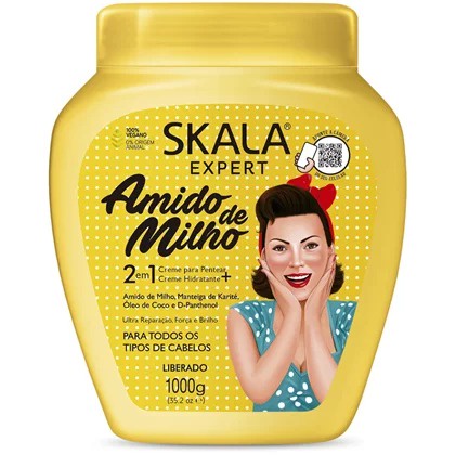 Creme 2em1  Skala 1kg Amido De Milho