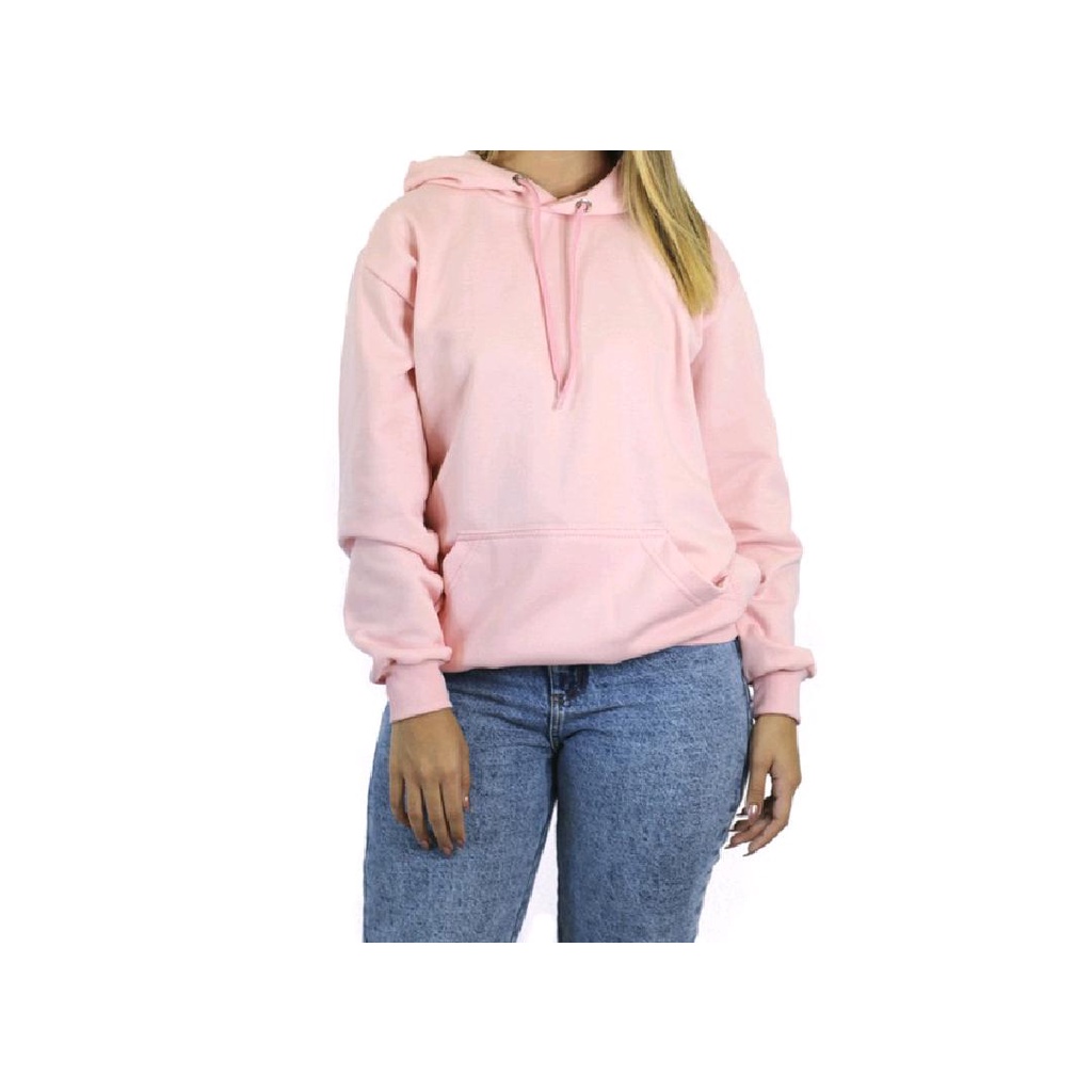 Blusa Moletom forrada, flanelada e com capuz, Unissex Liso Blusa De Frio Canguru.